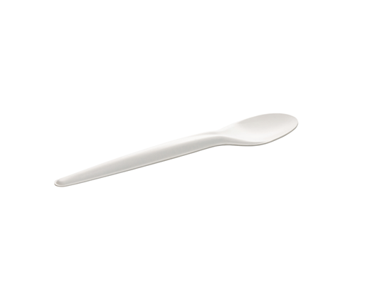 Spiseske papir 17 cm. hvid