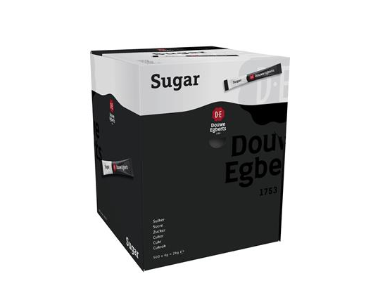 Sukker sticks D.E 4 gram pr. rør i borddispenser