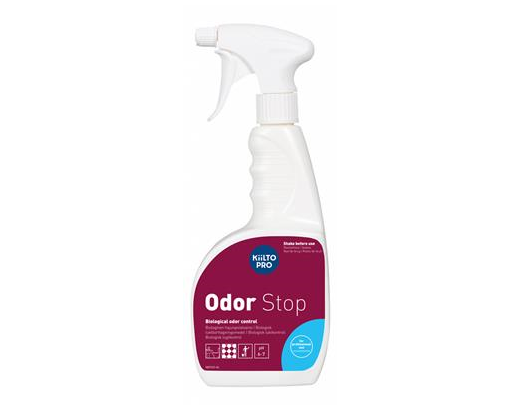 Lugtfjerner Kiilto biologisk Odor Stop m/spray Pro 750 ml//