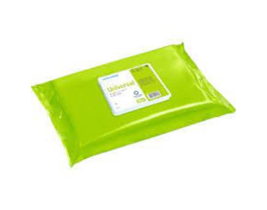 Universalklud Wet-Wipe Maxi u/frv+parf.30x43 cm.grøn 20 stk#