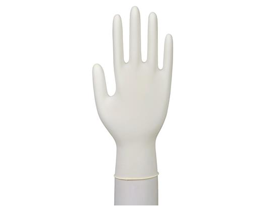 Handske latex Classic pudderfri Medium natur 100stk/pk