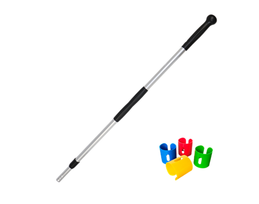 Teleskopskaft NMF Ergo Globe m/ klik 102-178,5 cm.