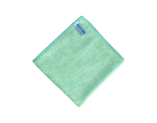 Microfiberklud Eco-Tex Soft 40x40 cm. grøn