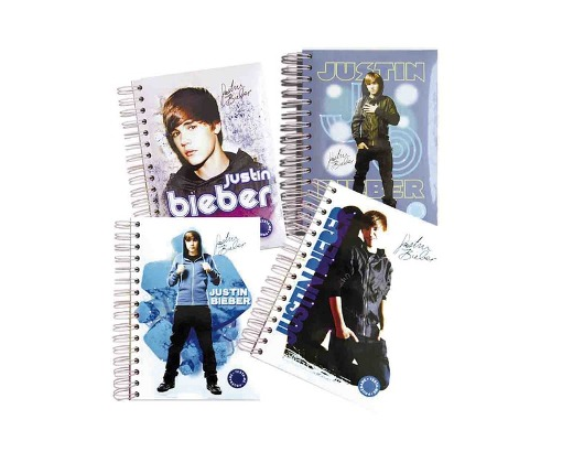 Notesbog Justin Bieber m/ lys&musik//vejl.uds. 69,95