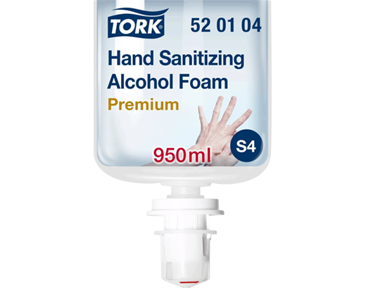 Hånddesinfektion 75% Tork Skum Premium S4 0,95 ltr.#