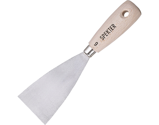 Spartel Vikan 22,5x4 cm. stål/træ STYK