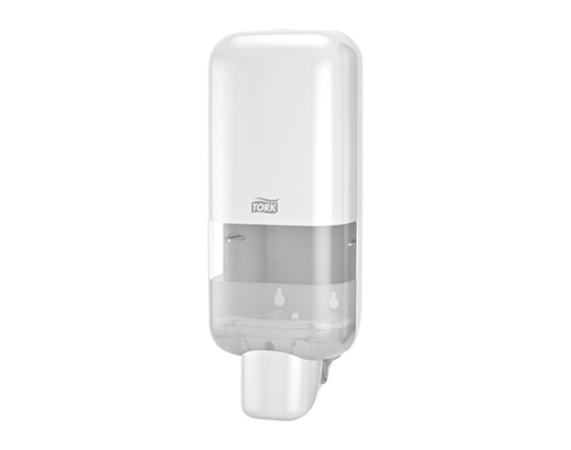 Sæbe/desinfekektion dispenser Tork S4 hvid#
