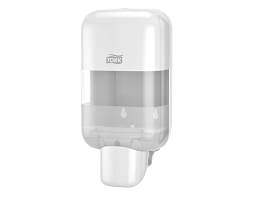 Sæbedispenser Tork S5 mini til ½ ltr sæbe hvid#