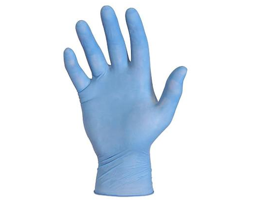 Handske nitril Classic pudderfri small blå 100 stk/pk