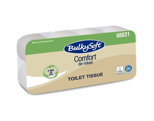 Toiletpapir alm. Bulky Soft Comfort 3-lag 32 m. hvid