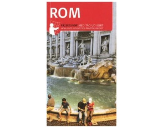 Rejseguide med kort: Rom//vejl. udsalg 99,95