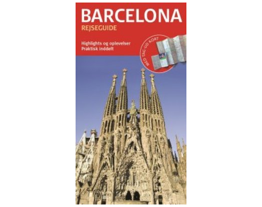 Rejseguide med kort: Barcelona//vejl. udsalg 99,95