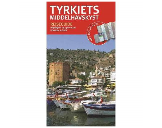 Rejseguide med kort: Tyrkiets Middelhavskyst//vejl.uds99,95