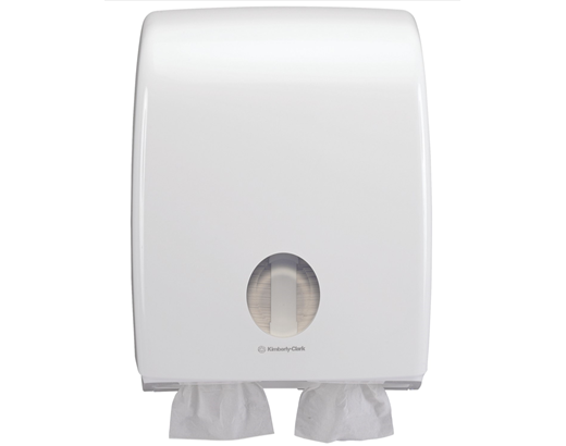 Dispenser,Kimberly-Clark Midi Aquarius toiletpapir i ark#