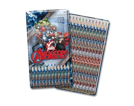 Farveblyanter Marvel Avengers 12 stk//markedspris 59,95//!!