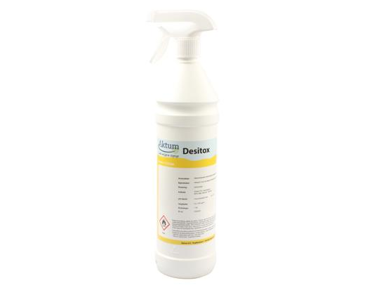 Desinfektion Desitox m/spray fødevaregod1 ltrBRUG:725588-1