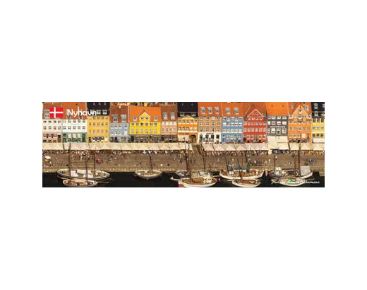 Magnet panorama HS NYHAVN 165x50 mm.//!!