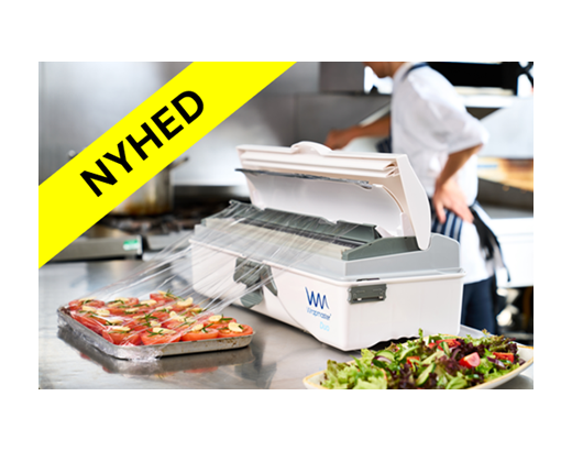 Dispenser Wrapmaster væg/bord til 2x45 cm. bl.a. film/ alu