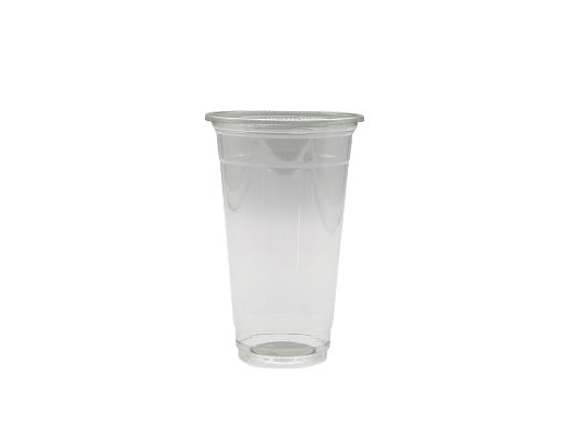 Plastglas 40 cl, mrk. 0,35 ltr. H:150xØ90mm rPET klar
