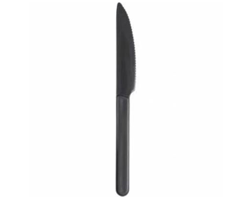 Kniv  REUSABLE 18 cm PP mørkegrå//