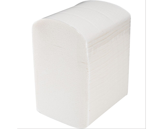 Dispenserserviet 2-lag 18x11 cm. N10 hvid#