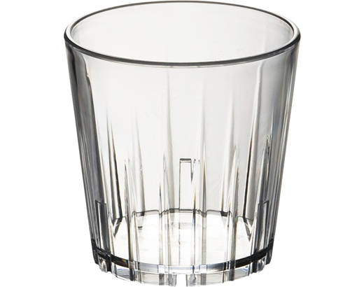 Flergangs glas " Star " stabelbar 16 cl polycarbonat klar