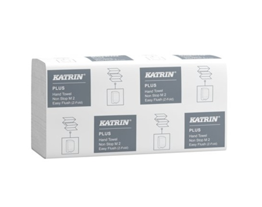 Håndkl.ark Katrin Plus Non S.Easy Flush 2-lagM2 20,6x24 cm
