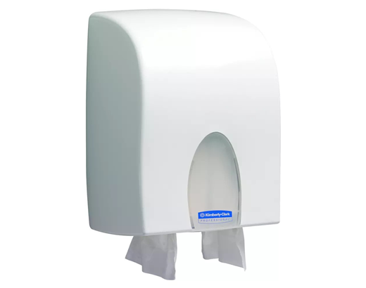 Dispenser, Kimberly-Clark maxi til Håndklædeark hvid#