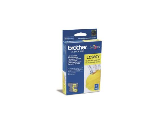 Brother blæk/toner LC980Y yellow#