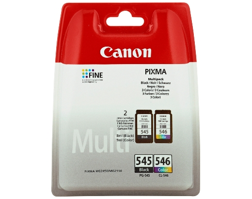 Canon PG-545/-CL-546 XL Pixma multi cartridge ink/blæk#