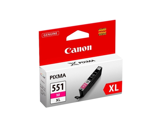 Blækpatron Canon Pixma CLI-551 XL magenta#