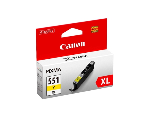 Blækpatron Canon Pixma CLI-551 XL yellow#