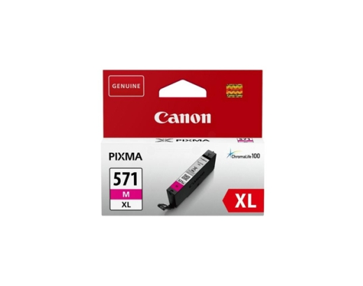 Blækpatron Canon Pixma CLI-571XL Magenta#