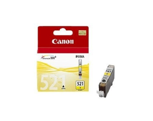 Blækpatron Canon Pixma CLI-521Y yellow#