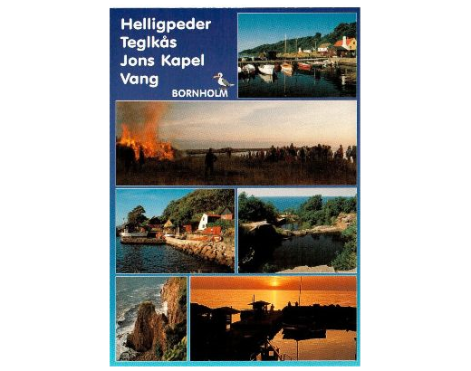 Postkort 170 Helligpeder/ Vang,10,5x15 cm//