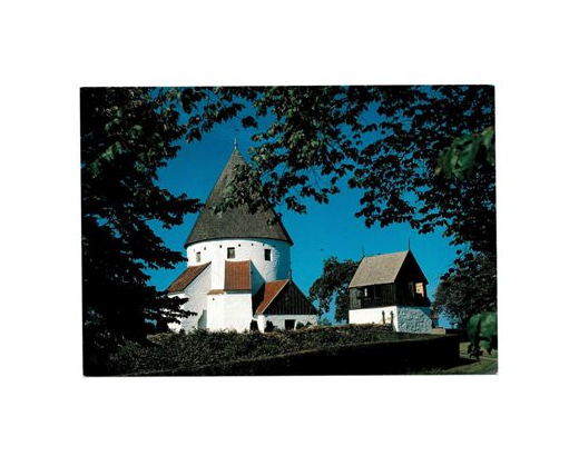 Postkort 246 Ols kirke,10,5x15 cm//