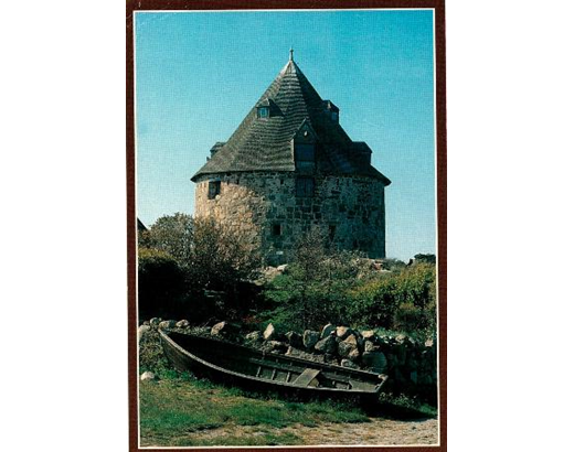 Postkort 807 lille tårn ChristiansØ,10,5x15 cm//