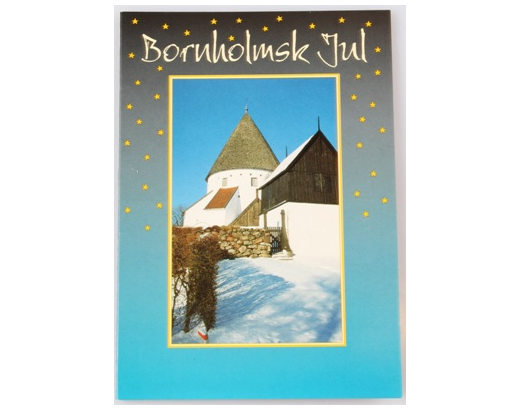 Postkort 4042 Sct. Ols Kirke - Vinter/Jul - Dobbeltkort
