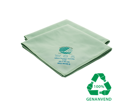 Microfiberklud Ultra Tentax Gentle LCD 40x40 cm. grøn#