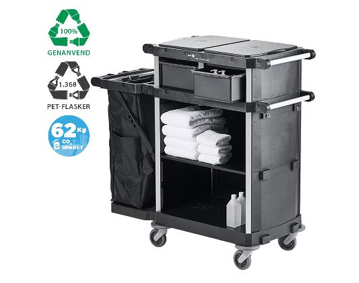 Rengøringsvogn NMF Nordic recycle Trolley HoReCa 2.0-Small#