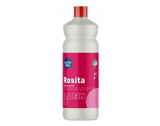 Sanitetsrengøring Rosita Kiilto Pro 1 ltr.